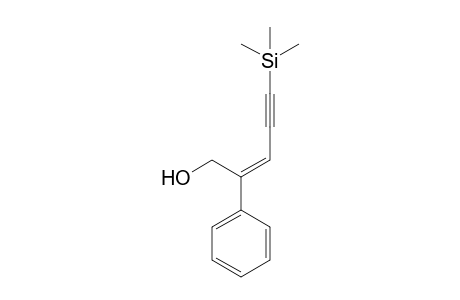(Z)-2-Phenyl-5-trimethylsilylpent-2-en-4-yn-1-ol