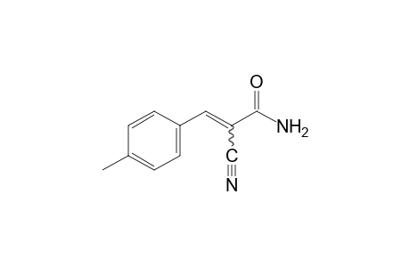 alpha-CYANO-4-METHYLCINNAMAMIDE