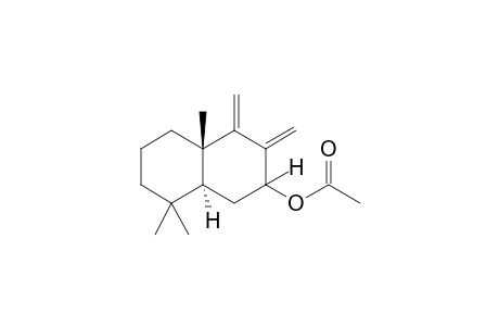 (4aS,8aS)-4a,8,8-Trimethyl-3,4-dimethylenedecahydronaphthalen-2-yl acetate