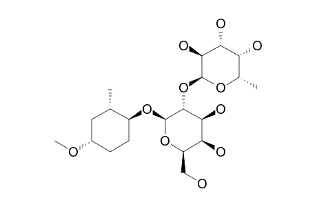 (1S,4S,5S)-1-METHOXY-5-C-METHYLCYCLOHEX-4-YL-2-O-(ALPHA-L-FUCOPYRANOSYL)-BETA-D-GALACTOPYRANOSIDE