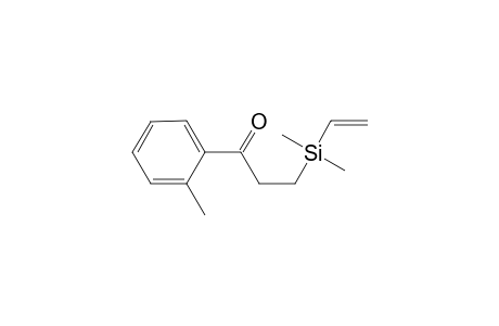 3-Oxo-3-(2-methylphenylpropyl)dimethylvinylsilane