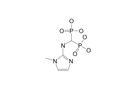 (1-METHYLIMIDAZOL-2-YL)-AMINOMETHYLENEBISPHOSPHONIC-ACID