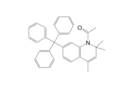 1-acetyl-2,2,4-trimethyl-7-trityl-1,2-dihydroquinoline