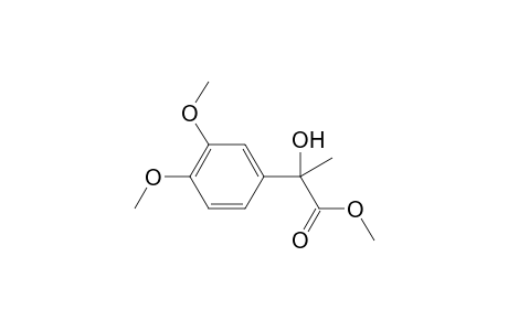 2-(3,4-dimethoxyphenyl)-2-hydroxy-propionic acid methyl ester
