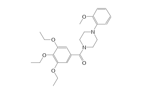 1-(2-methoxyphenyl)-4-(3,4,5-triethoxybenzoyl)piperazine