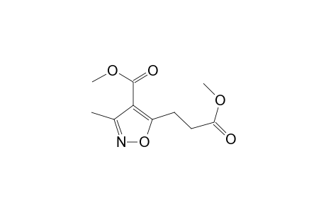 5-(3-keto-3-methoxy-propyl)-3-methyl-isoxazole-4-carboxylic acid methyl ester