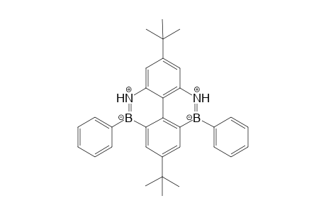 2,7-Di-tert-butyl-5,9-diphenyl-5,9-dibora-4,10-diazapyrene-4,10-diium-5,10-diuide