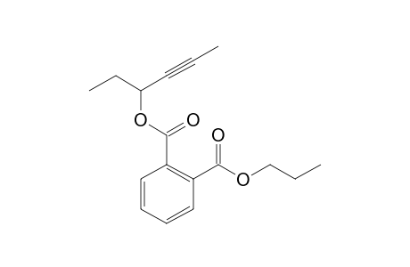Phthalic acid, hex-2-yn-4-yl propyl ester