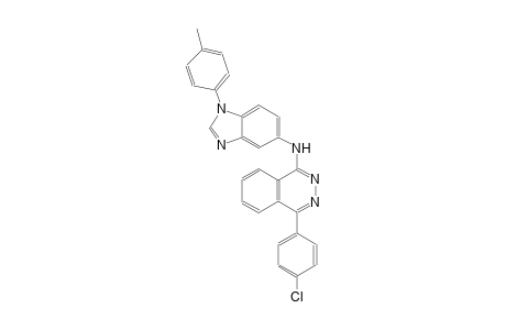 4-(4-chlorophenyl)-N-[1-(4-methylphenyl)-1H-benzimidazol-5-yl]-1-phthalazinamine