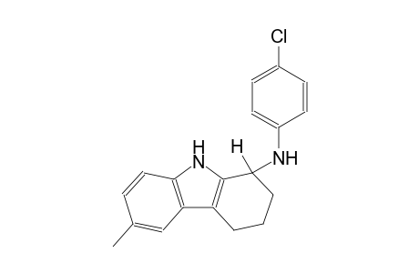 1H-carbazol-1-amine, N-(4-chlorophenyl)-2,3,4,9-tetrahydro-6-methyl-