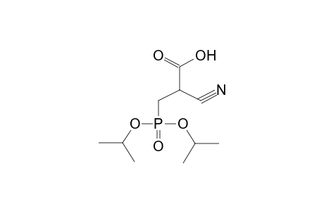 2-CYANO-2-(CARBOXY)ETHYLPHOSPHONIC ACID, O,O-DIISOPROPYL ESTER