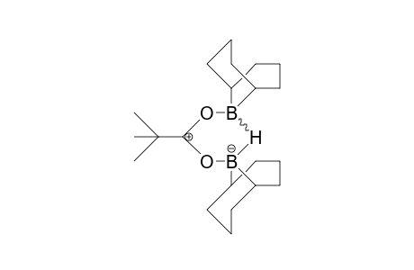 B,B'.my.-Hydrido-bis[9-bora-bicyclo(3.3.1)non-9-yloxy]-tert-butyl-methylium
