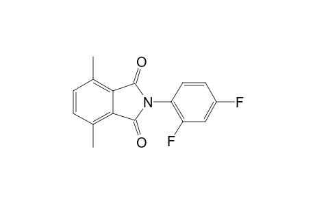 2-(2,4-DIFLUOROPHENYL)-4,7-DIMETHYL-1H-ISOINDOLE-1,3(2H)-DIONE