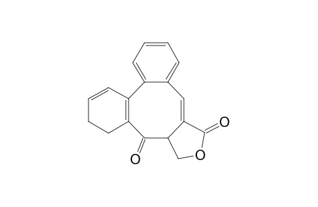 Dibenzo[4,5:6,7]cycloocta[1,2-c]furan-1,4-dione, 3,3a,13,13a-tetrahydro-, trans-