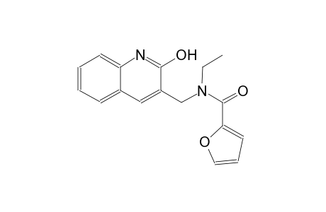 N-ethyl-N-[(2-hydroxy-3-quinolinyl)methyl]-2-furamide