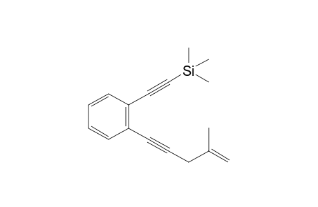 Trimethyl((2-(4-methylpent-4-en-1-ynyl)phenyl)ethynyl)silane