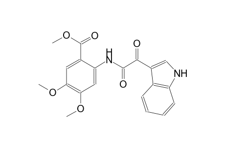 benzoic acid, 2-[[2-(1H-indol-3-yl)-1,2-dioxoethyl]amino]-4,5-dimethoxy-, methyl ester