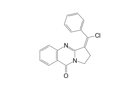 Pyrrolo[2,1-b]quinazolin-9(1H)-one, 3-(chlorophenylmethylene)-2,3-dihydro-