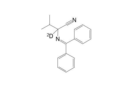 2-[N-(Diphenylmethylene)amino]-(2-2H)-3-methylbutyronitrile
