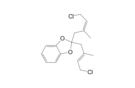 2,2-bis(4-chloro-2-methyl-2-butenyl)-1,3-benzodioxole