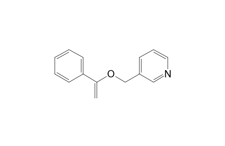 3-[ 1'-Phenylethenyloxymethyl]pyridine