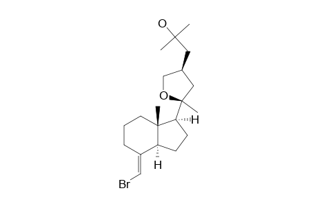 8-E-BROMOMETHYLENE-(20-S,23-S)-EPOXYMETHANO-25-HYDROXYDES-A,B-CHOLESTA-8-ONE