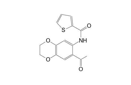 2-thiophenecarboxamide, N-(7-acetyl-2,3-dihydro-1,4-benzodioxin-6-yl)-