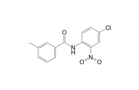 N-(4-Chloro-2-nitro-phenyl)-3-methyl-benzamide