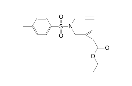 Ethyl 2-((4-methyl-N-(prop-2-ynyl)phenylsulfonamido)methyl)cycloprop-2-enecarboxylate
