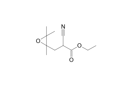 Ethyl 2-cyano-4,5-epoxy-4,5-dimethylhexanoate