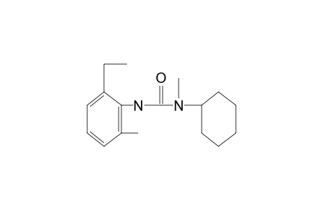 1-cyclohexyl-3-(6-ethyl-o-tolyl)-1-methylurea