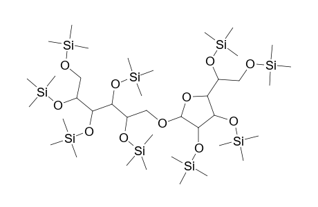 D-Galactitol, 6-O-[2,3,5,6-tetrakis-O-(trimethylsilyl)-.beta.-D-galactofuranosyl]-1,2,3,4,5-pentakis-O-(trimethylsilyl)-