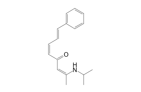 (2Z,5Z,7E)-2-(isopropylamino)-8-phenyl-octa-2,5,7-trien-4-one
