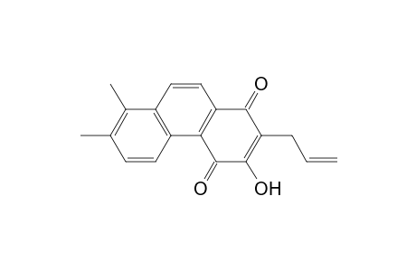1,4-Phenanthrenedione, 3-hydroxy-7,8-dimethyl-2-(2-propenyl)-