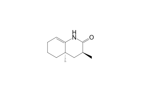 (3S,4aR)-3,4a-Dimethyl-3,4,4a,5,6,7-hexahydroquinolin-2(1H)-one