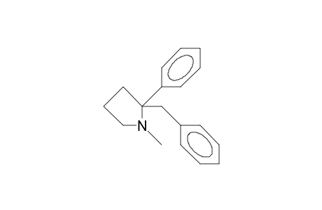 1-Methyl-2-benzyl-2-phenyl-pyrrolidine