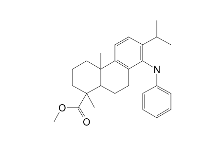 Methyl 14-[phenylamino]-dehydroabietate