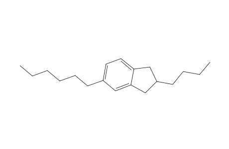Indan, 2-butyl-5-hexyl-