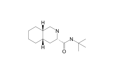 [3S-(3alpha,4abeta,8abeta)]-N-(tert-Butyl)decahydro-3-isoquinolinecarboxamide