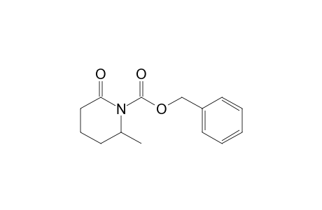 (phenylmethyl) 2-methyl-6-oxidanylidene-piperidine-1-carboxylate