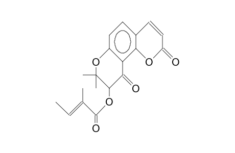 (+)-3'-Angeloyloxy-4'-keto-3',4'-dihydro-seselin