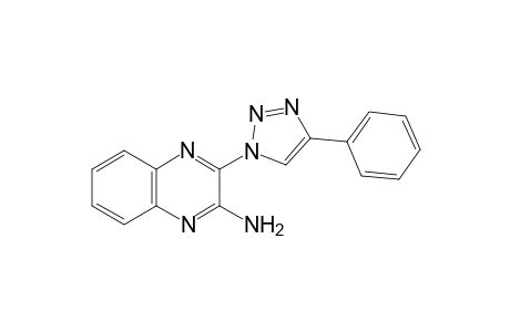 3-(4-phenyl-1H-1,2,3-triazol-1-yl)quinoxalin-2-amine