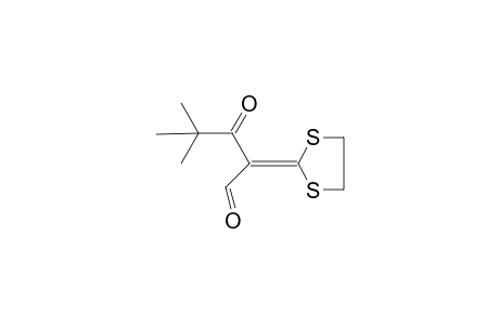Pentane-1,3-dione, 4,4-dimethyl-2-(1,3-dithiolan-2-ylidene)-