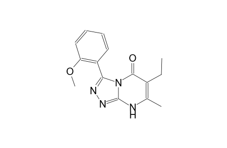 6-Ethyl-3-(2-methoxyphenyl)-7-methyl-1H-[1,2,4]triazolo[4,3-a]pyrimidin-5-one