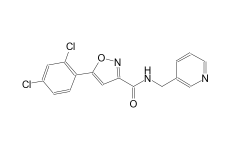 3-isoxazolecarboxamide, 5-(2,4-dichlorophenyl)-N-(3-pyridinylmethyl)-