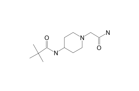 1-Piperidineacetamide, 4-trimethylacetylamino-