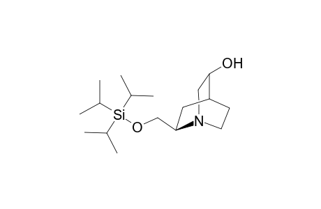 (2R)-2-(Triisopropylsilyloxymethyl)-1-azabicyclo[2.2.2]octan-5-ol