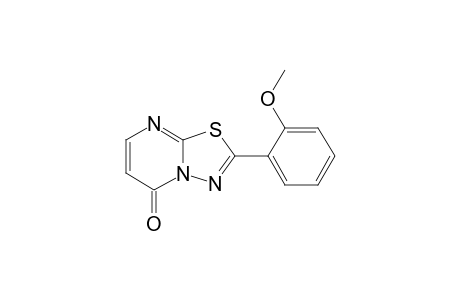 2-(2-Methoxyphenyl)-5H-1,3,4-thiadiazolo[3,2-a]pyrimidin-5-one