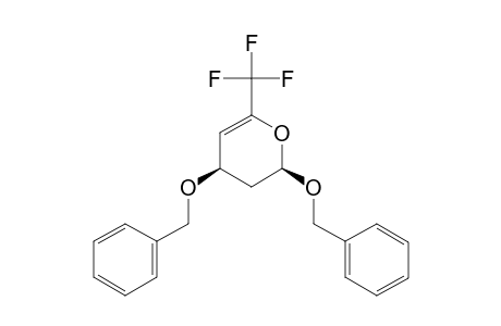 (+,-)-CIS-2,4-DIBENZYLOXY-6-TRIFLUOROMETHYL-3,4-DIHYDRO-2H-PYRAN