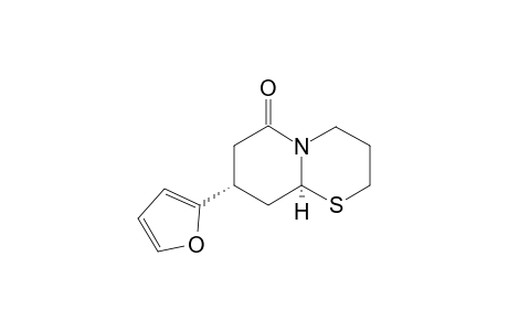 (8R,9aS)-8-furan-2-yl-3,4,7,8,9,9a-hexahydro-2H-pyrido[6,1-b][1,3]thiazin-6-one